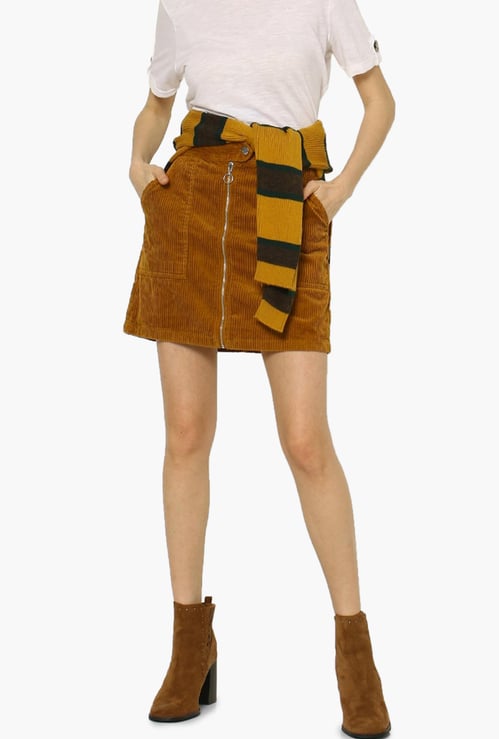 ONLY Women Textured Skirt