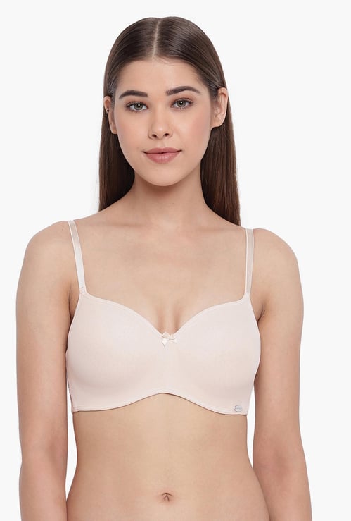 ENAMOR Women Solid Plunge Bra