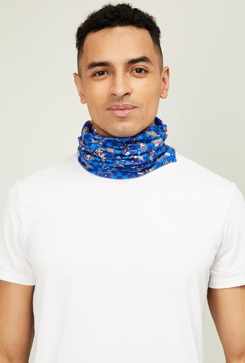 FREE AUTHORITY Men Printed Bandana Face Mask