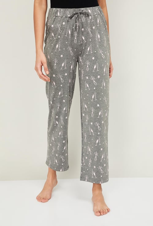 GINGER Women Printed Lounge Pants