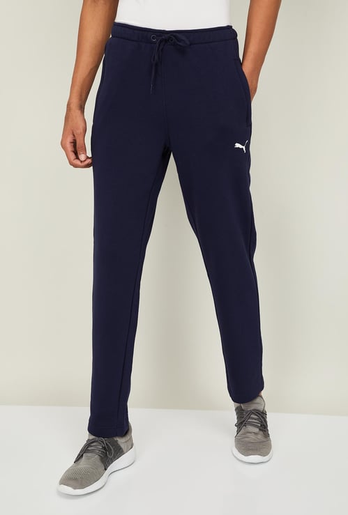 PUMA Men Solid Elasticated Track Pants