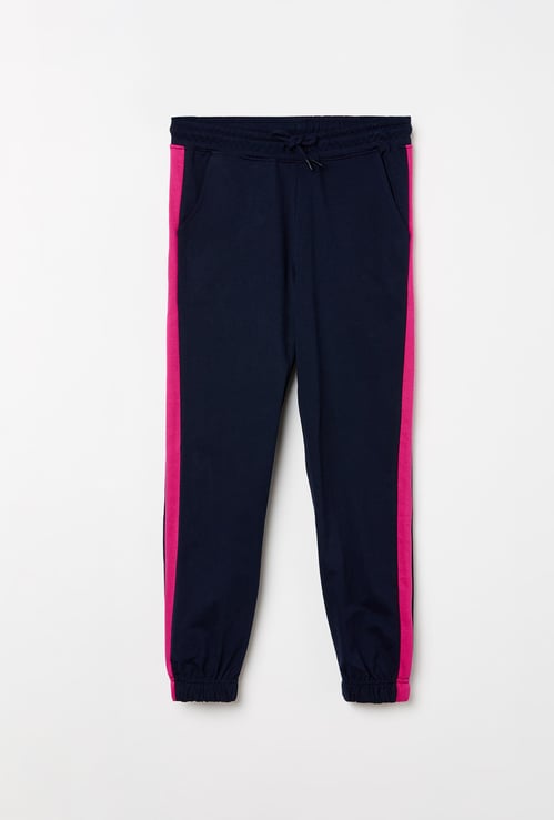 FAME FOREVER YOUNG Girls Solid Elasticated Track Pants