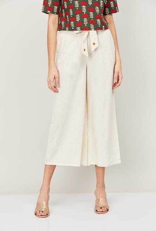 COLOUR ME Women Solid Culottes