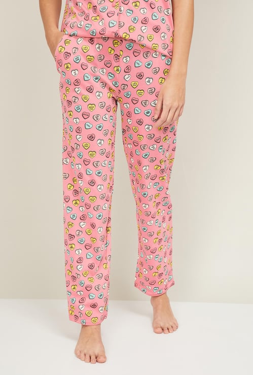 GINGER Women Printed Lounge Pants