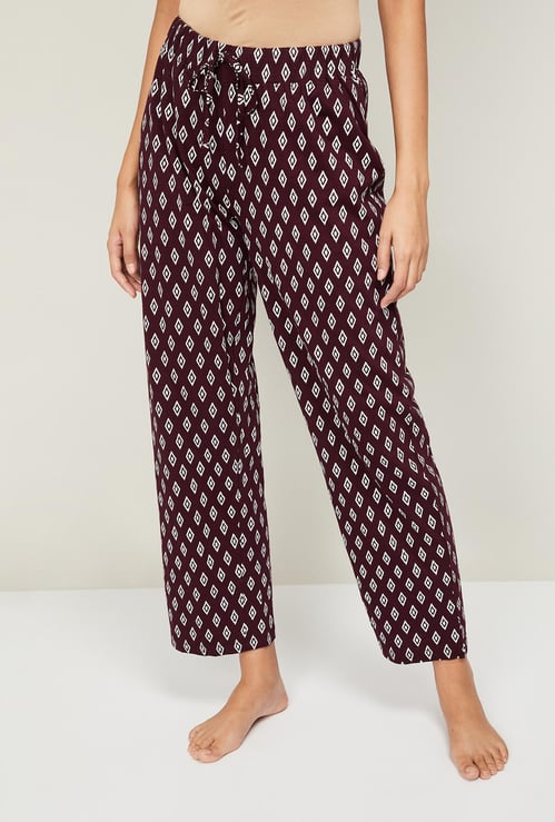 GINGER Women Printed Lounge Pyjama