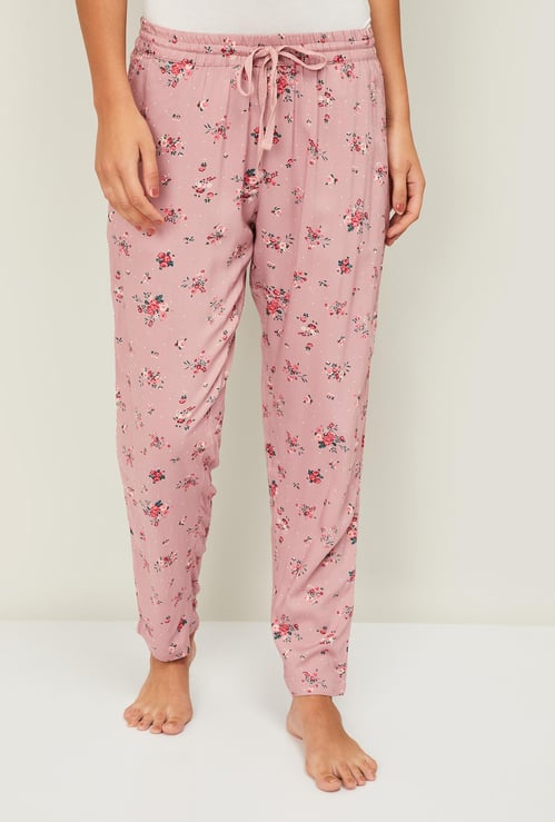 GINGER Women Floral Printed Lounge Pants