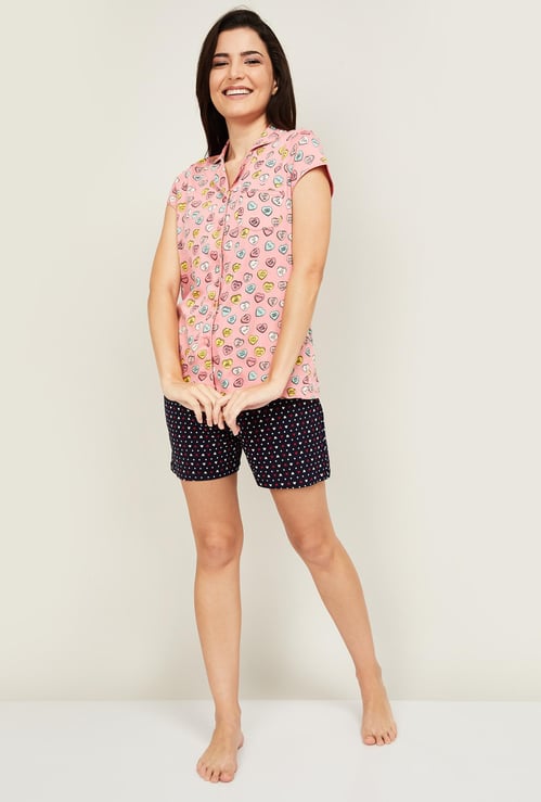 GINGER Women Printed Shorts