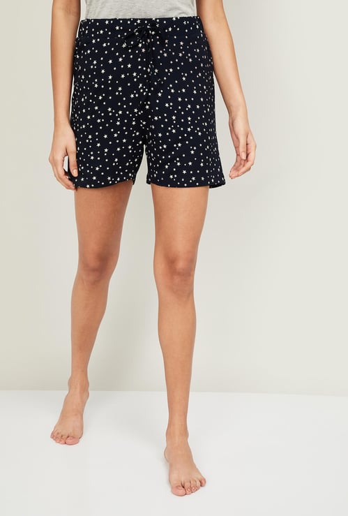 GINGER Women Printed Lounge Shorts