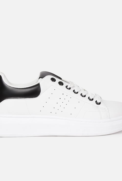 FORCA Men Solid Lace-Up Shoes
