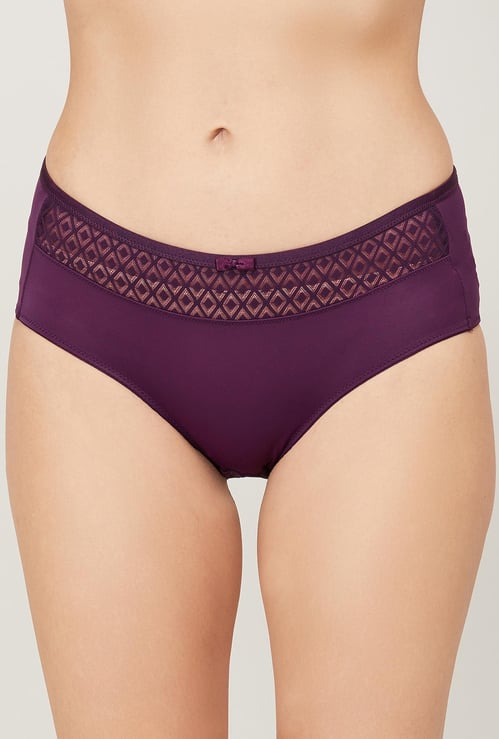 TRIUMPH Women Lace Detailed Hipster Panty