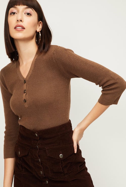 ONLY Women Textured Sweater