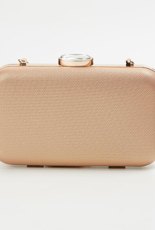 CODE Shimmery Detail Clutch