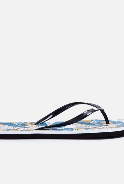 GINGER Women Printed Flip Flops