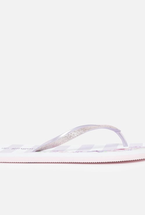 GINGER Women Floral Print Slippers