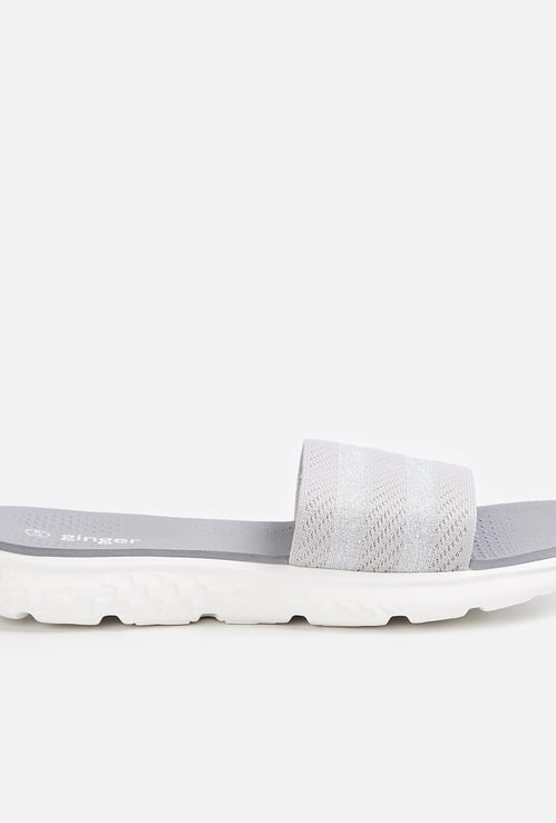 GINGER Women Textured Sliders