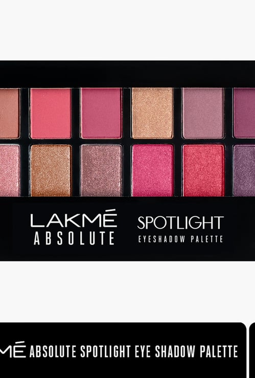 LAKME Absolute Spotlight Eye Shadow Palette - Smokin Glam