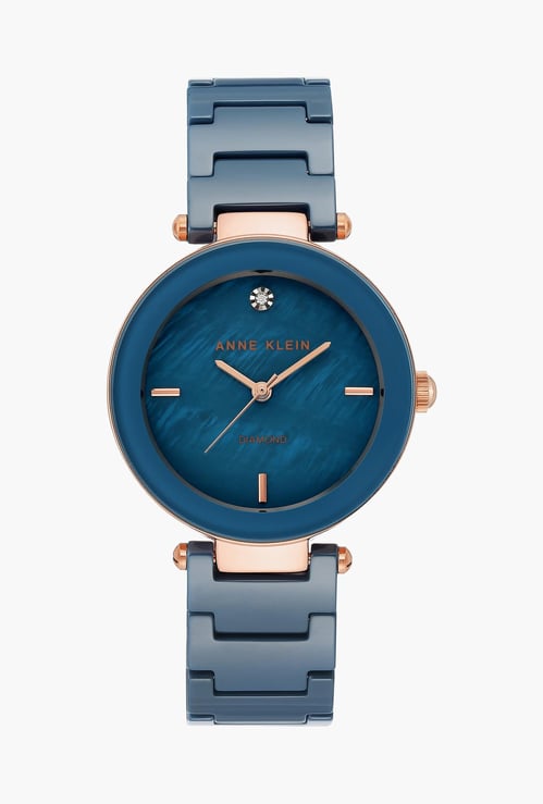 ANNE KLEIN Women Solid Analog Watch - AK1018BLRG