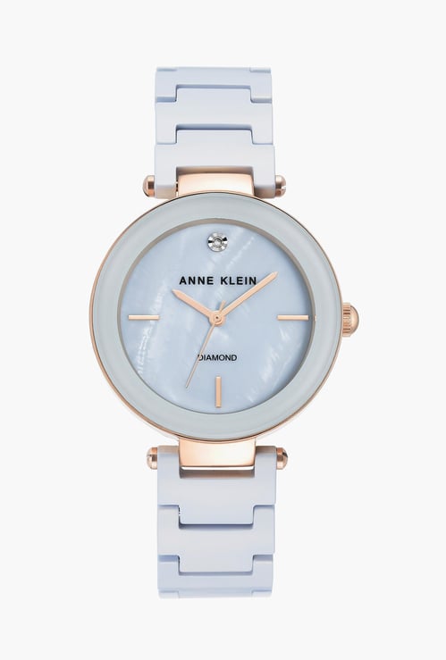 ANNE KLEIN Women Solid Analog Watch- AK1018LBRG