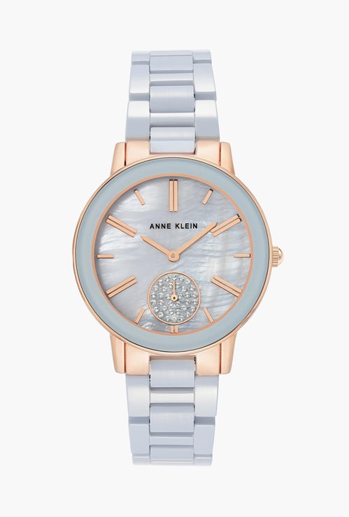 ANNE KLEIN Women Solid Analog Watch- AK3502LBRG