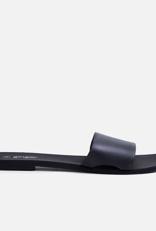 GINGER Women Solid Sliders