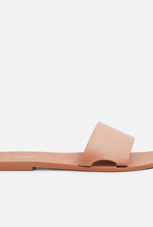GINGER Women Solid Sliders