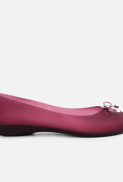 GINGER Women Bow Detailed Ballerinas