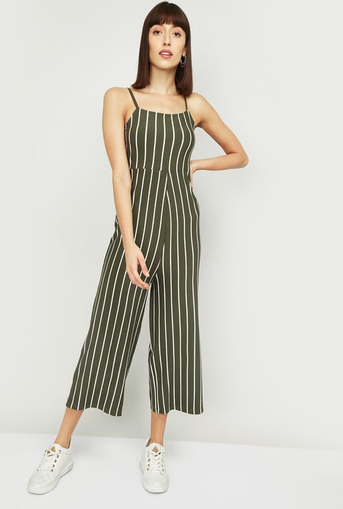 GINGER Women Striped Jumpsuit