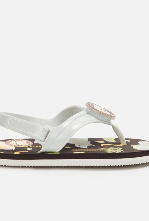 FAME FOREVER Boys Printed V-strap Slippers