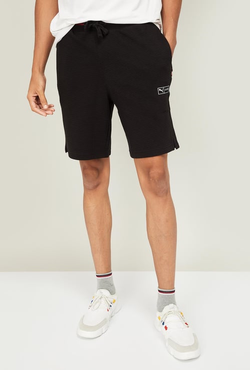 PUMA Men Textured Elasticated Shorts
