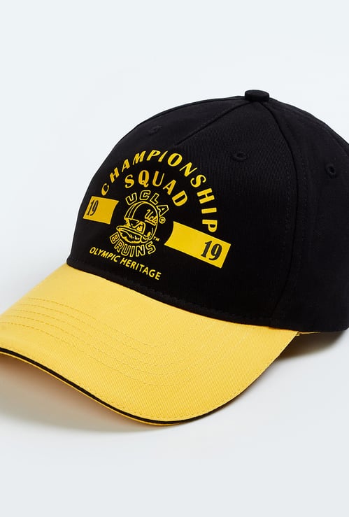 UCLA Men Typographic Print Cap
