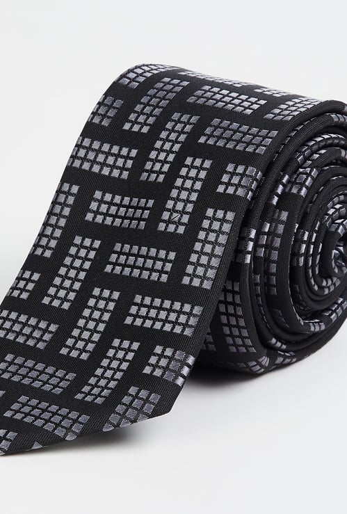 CODE Men Patterned Formal Tie