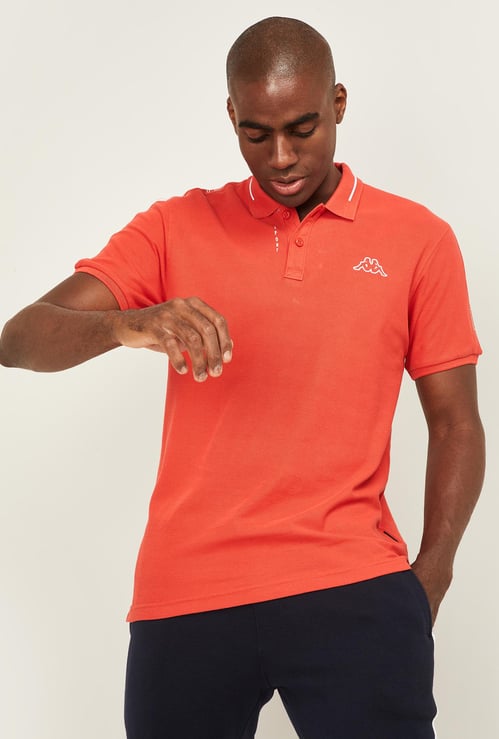 KAPPA Men Printed Regular Fit Polo T-shirt