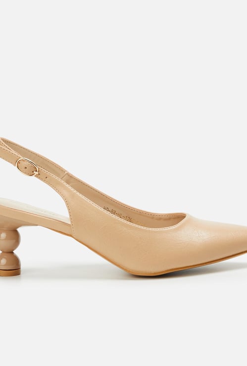 CODE Women Solid Pointed Heels