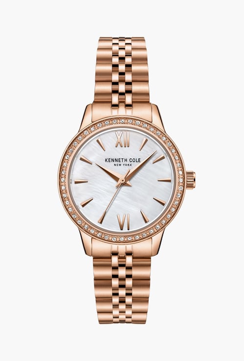 KENNETH COLE Women Embellished Analog Watch- KC51110003LD