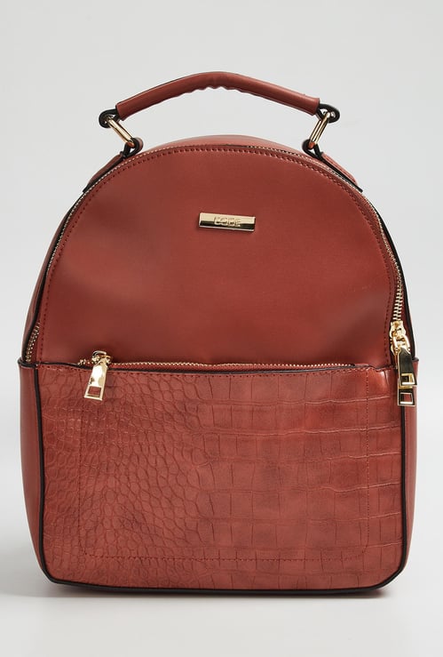 CODE Women Textured Backpack