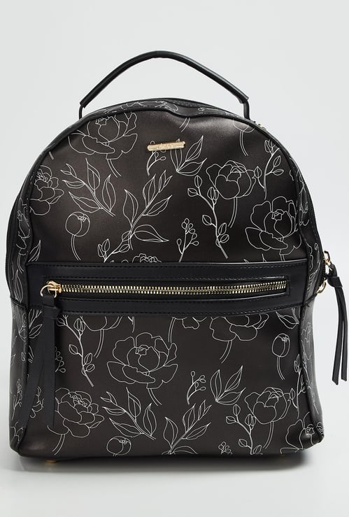 GINGER Women Printed Backpack