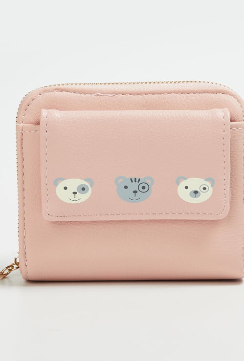 GINGER Women Printed Bi-Fold Wallet