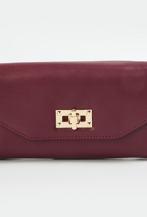 GINGER Women Solid Wallet with Sling