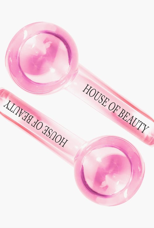 HOUSE OF BEAUTY Women Ice Globe Pink Cryo Facial
