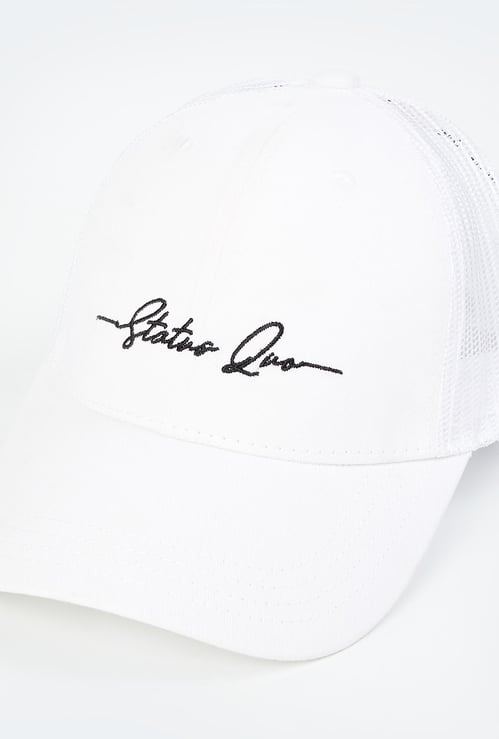 STATUS QUO Men Embroidered Cap