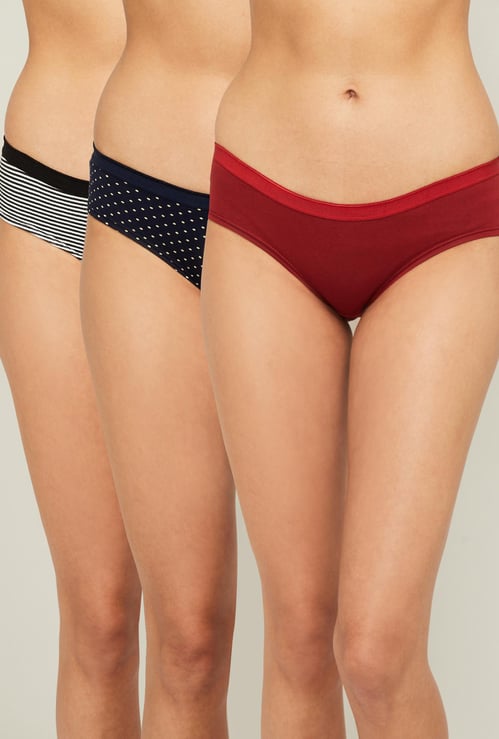 GINGER Women Hipster Panties - Pack of 3