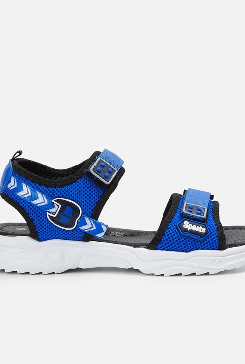 FAME FOREVER Boys Solid Veclro-Strap Casual Sandals