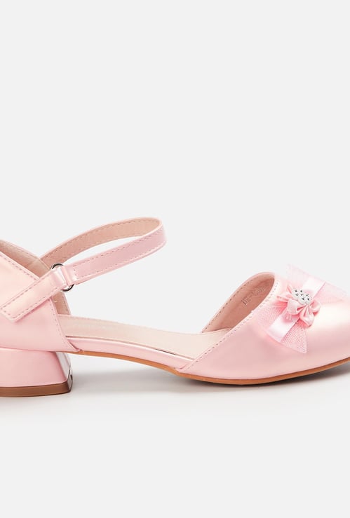 FAME FOREVER Girls Bow Detailed Mary Janes