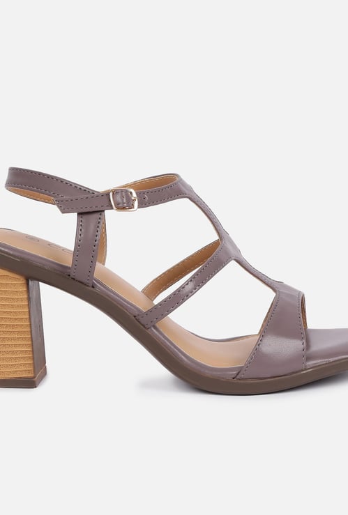 CODE Women Solid Block Heels
