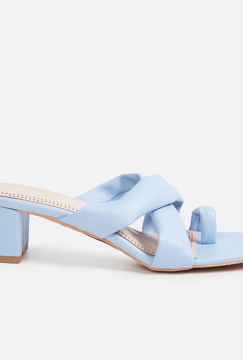 GINGER Women Solid Block Heels