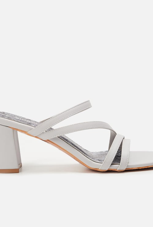 GINGER Women Solid Strappy Block Heels