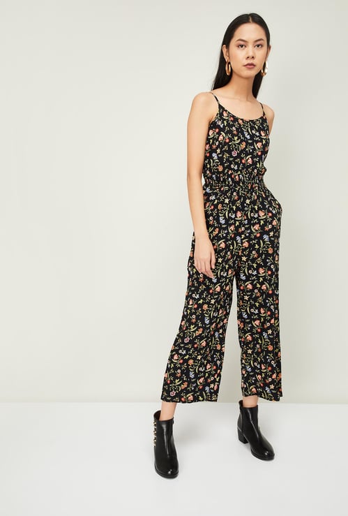 GINGER Women Floral Print Jumpsuit