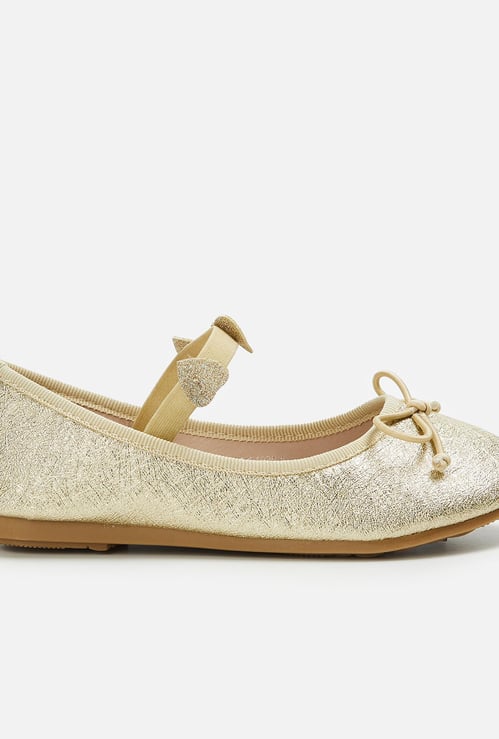 FAME FOREVER Girls Shimmery Mary Janes