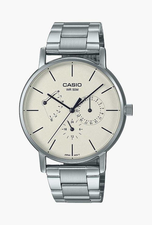 CASIO Solid Analog Round Dial Men's Wristwatch -  A1840