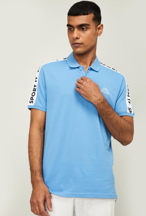 KAPPA Men Solid Regular Fit Polo T-shirt